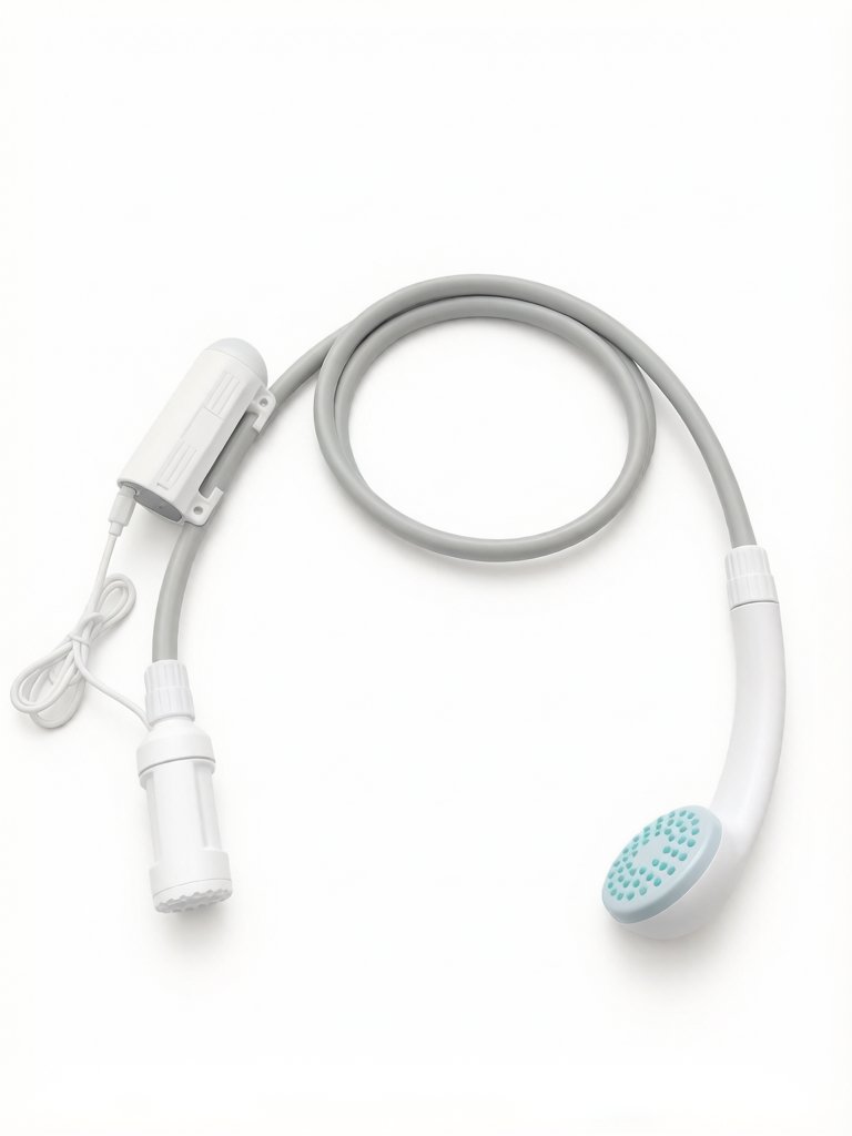 BeeHappy BHT-2301 camp shower with battery pack